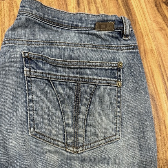 DKNY Women's Blue Jeans Bootcut Mid Rise‎ Size 12 / 32x30 - Picture 8 of 11